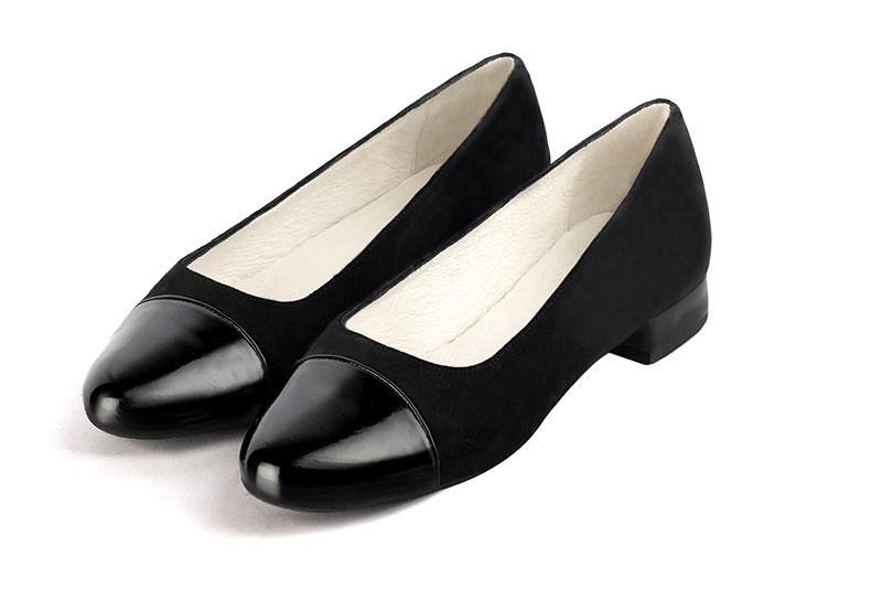 noir brillant dress ballet pumps - Florence KOOIJMAN